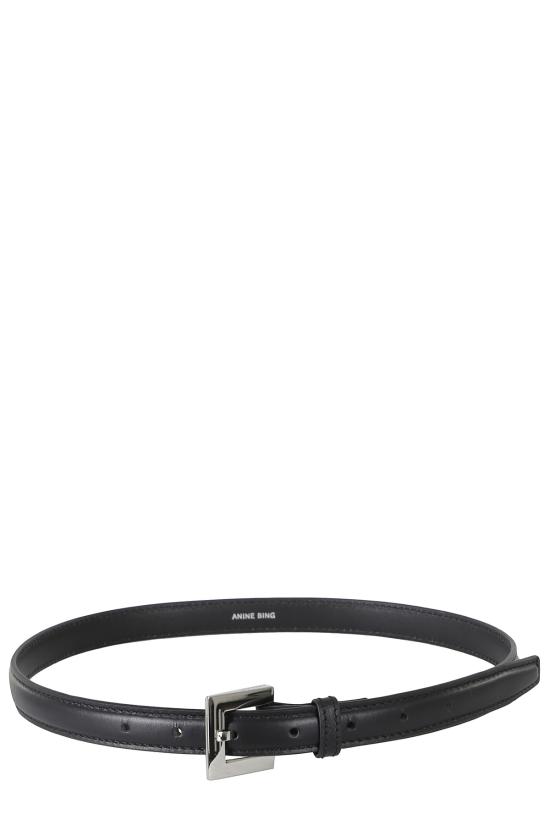  애니빙 벨트 아니네 빙 니콜라  블랙 - ANINE BING