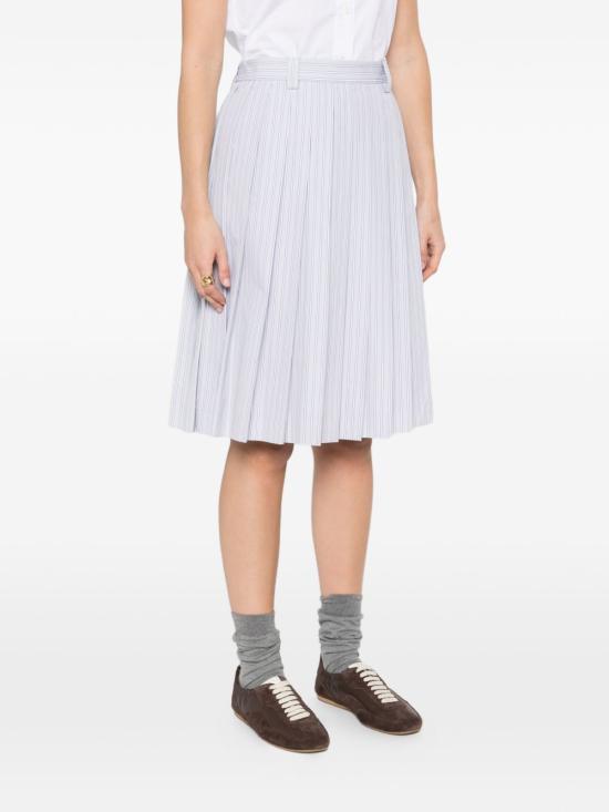 26SS 미우미우 미디 스커트 MG2052 180UF0424 Grigio - MIU MIU