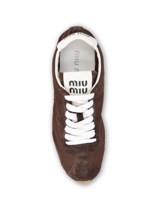 26SS 미우미우 스니커즈 5E114E D7CF0038 Marrone - MIU MIU