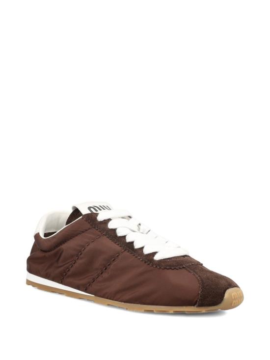 26SS 미우미우 스니커즈 5E114E D7CF0038 Marrone - MIU MIU