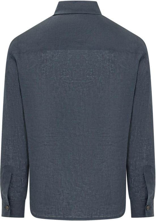 26SS 팜앤젤스 긴팔 셔츠 PMGE04JS26FAB0014603 BLUE - PALM ANGELS