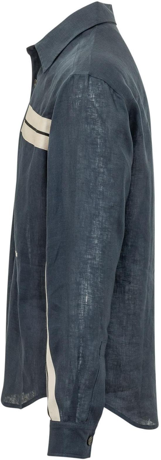 26SS 팜앤젤스 긴팔 셔츠 PMGE04JS26FAB0014603 BLUE - PALM ANGELS