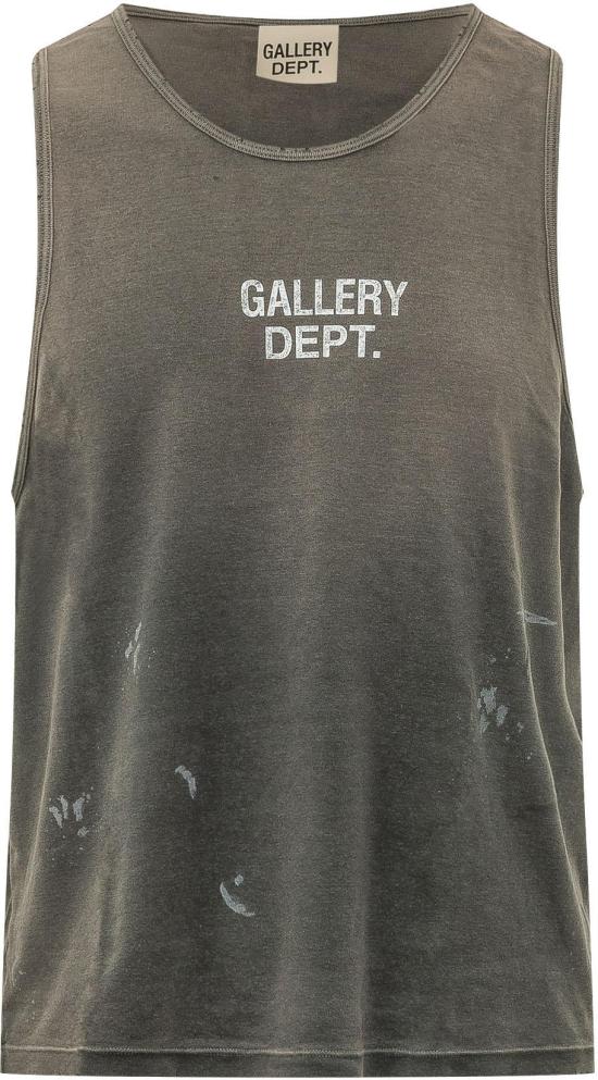 26SS 갤러리 디파트먼트 민소매 티셔츠 TOP006SUNFADEDBLACK DONKERGREY