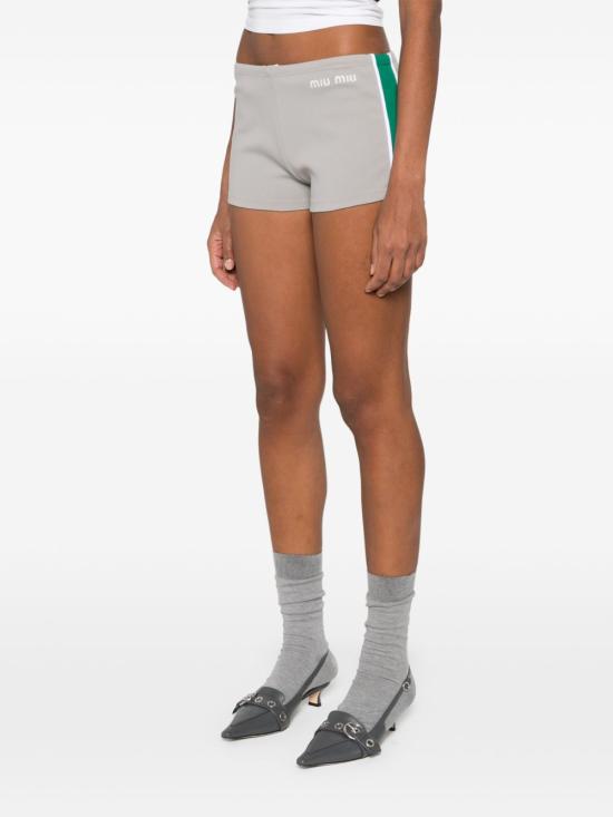 26SS 미우미우 숏팬츠 MMP290 148OF0Y6M Grigio - MIU MIU