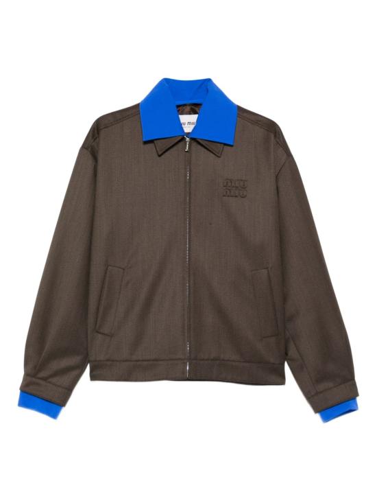 26SS 미우미우 자켓 ML1418 180RF0324 BROWN