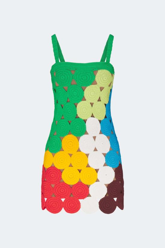  사이먼밀러 숏 원피스 사이먼 밀러 비프 비프 탱크 미니 드레스 아일랜드 멀티