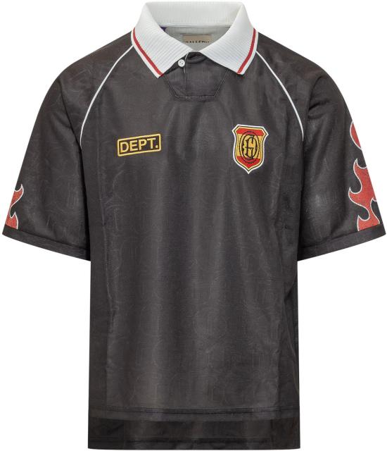 26SS 갤러리 디파트먼트 폴로 티셔츠 TOP015BLACK DONKERGREY