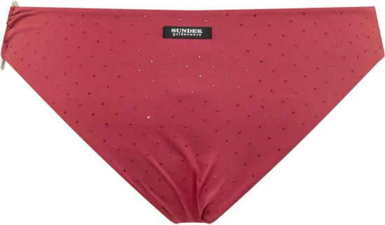 26SS 선덱 비키니 수영복 W653KBL85T9A90T9 RED - SUNDEK