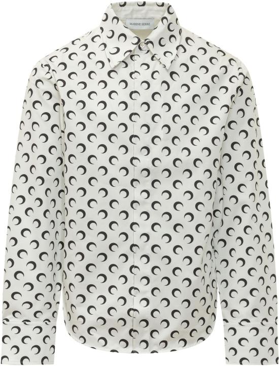 26SS 마린세르 긴팔 셔츠 MSI069ARWOV0058WH11 WHITE