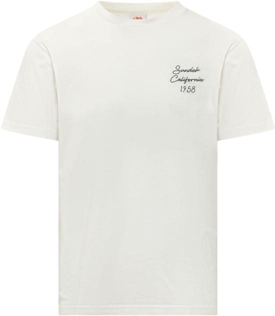 26SS 선덱 반팔 티셔츠 M248TEJS8TC03900 WHITE