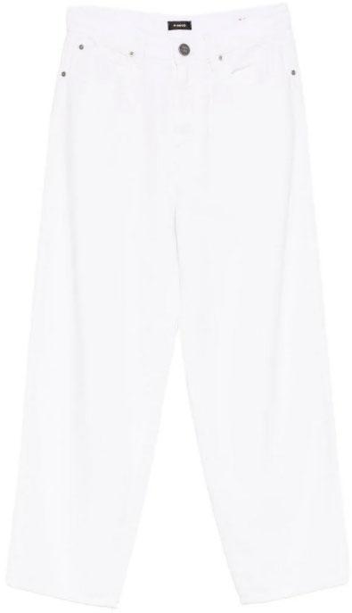 26SS 핑코 데님 팬츠 103857A3E1Z04 WHITE