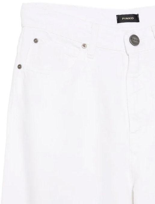 26SS 핑코 데님 팬츠 103857A3E1Z04 WHITE - PINKO
