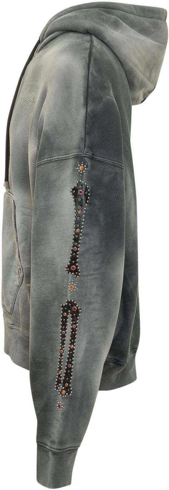 26SS 아미리 후드 티셔츠 AMTOJR1012001 DONKERGREY - AMIRI