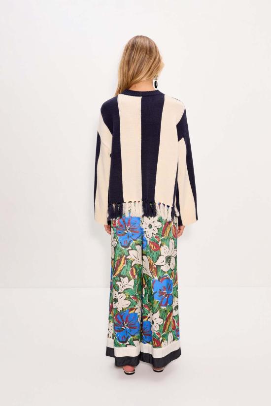  사이먼밀러 스웨터 사이먼 밀러 페이 태슬  네이비/크림 - SIMONMILLER