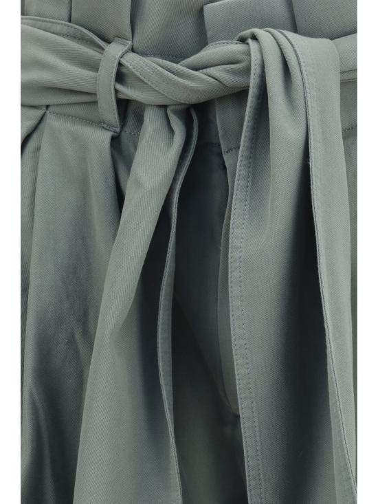 26SS 발망 숏팬츠 GF0PA425CG60 7GE GREEN - BALMAIN