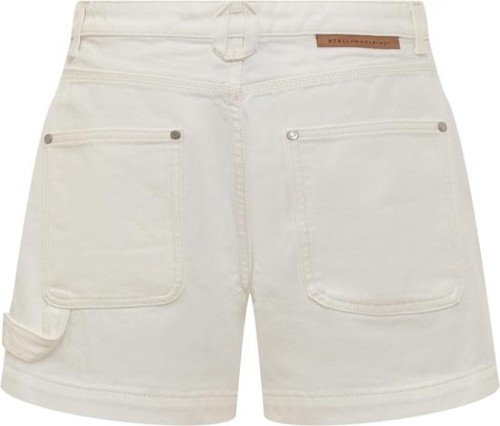  스텔라 맥카트니 숏팬츠 6D02503SPH579067 WHITE - STELLA MCCARTNEY