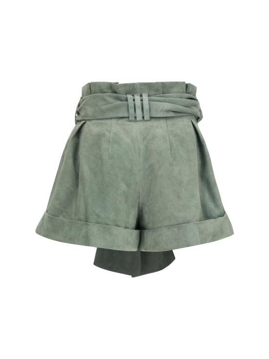 26SS 발망 숏팬츠 GF0QA110LB12 7FR GREEN - BALMAIN