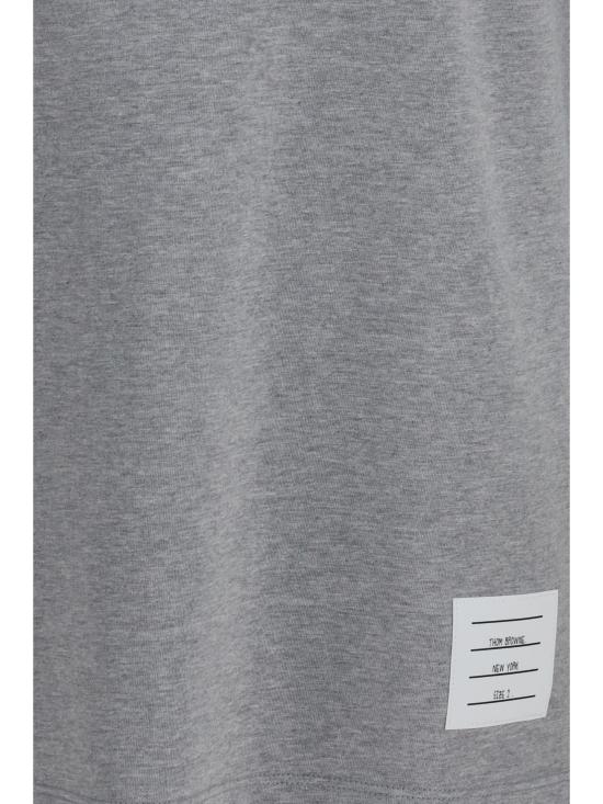 26SS 톰브라운 반팔 티셔츠 MJS083A00042 055 GREY - THOM BROWNE