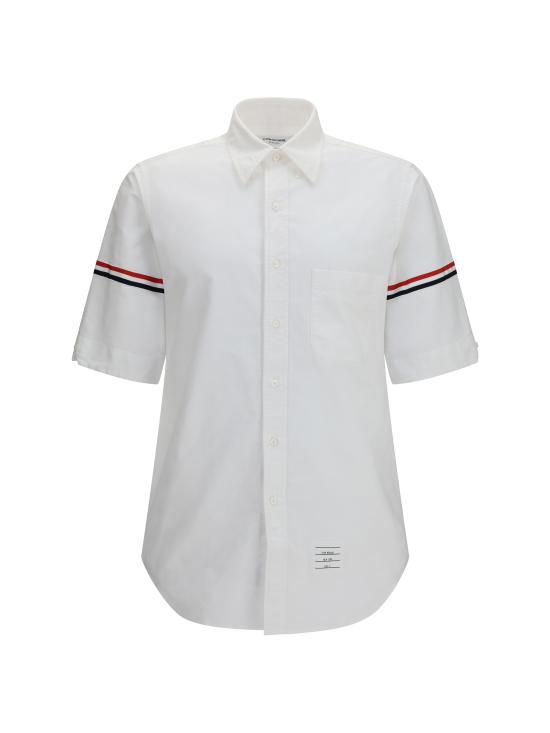 26SS 톰브라운 반팔 셔츠 MWS242AF0313 100 WHITE