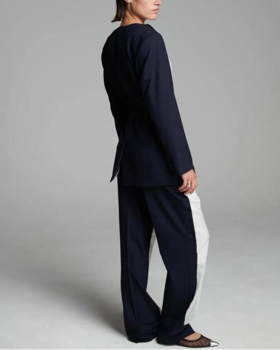  Frenken 수트 자켓 코드 웨이스트 재킷 블레이저 블루 - OTHER BRANDS