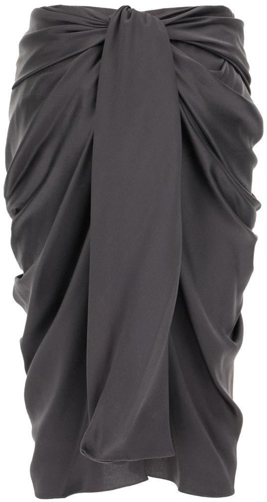 26SS 끌로에 미디 스커트 CH26UJU0113000E BLACK