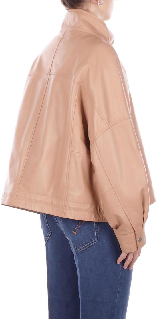 26SS 핑코 가죽 자켓 106235A31YD41 BEIGE - PINKO