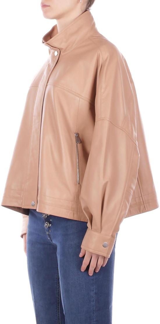26SS 핑코 가죽 자켓 106235A31YD41 BEIGE - PINKO