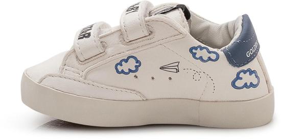 26SS [키즈] 골든구스 스니커즈 GIF00166F00623410509 WHITE - GOLDEN GOOSE