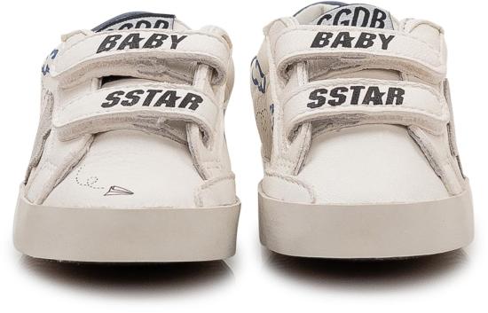 26SS [키즈] 골든구스 스니커즈 GIF00166F00623410509 WHITE - GOLDEN GOOSE