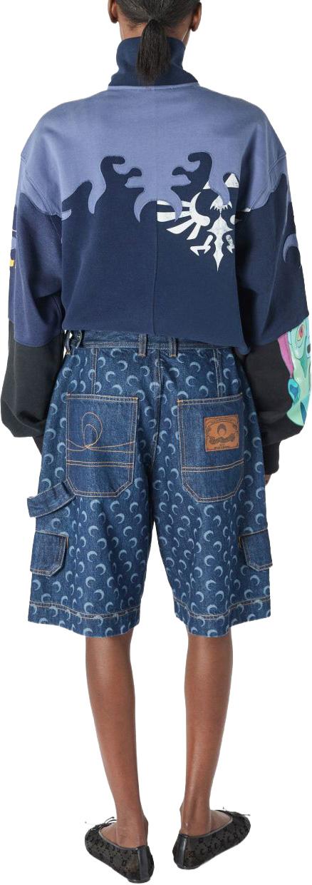 26SS 마린세르 데님 숏팬츠 USH008ARDEN0002BL80 BLUE - MARINE SERRE