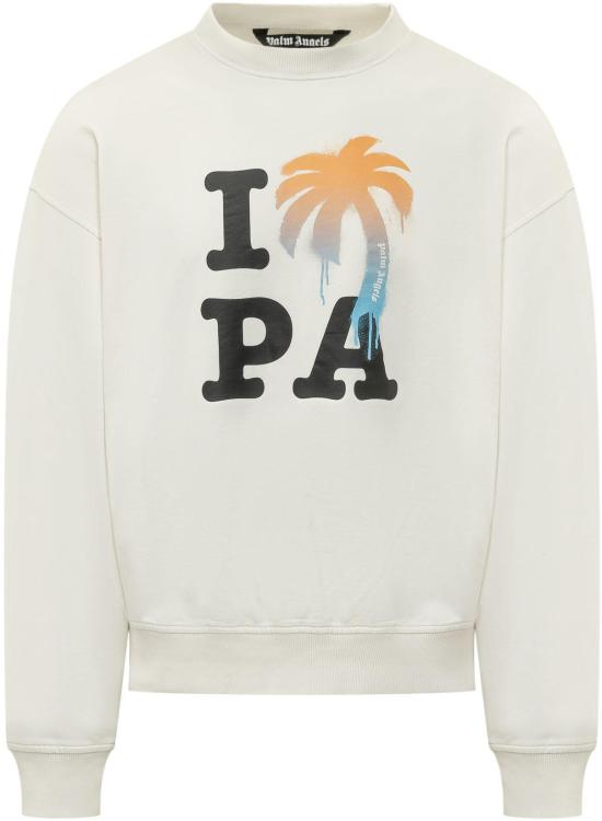 26SS 팜앤젤스 스웨터 PMBA08HS26FLE0060310 WHITE