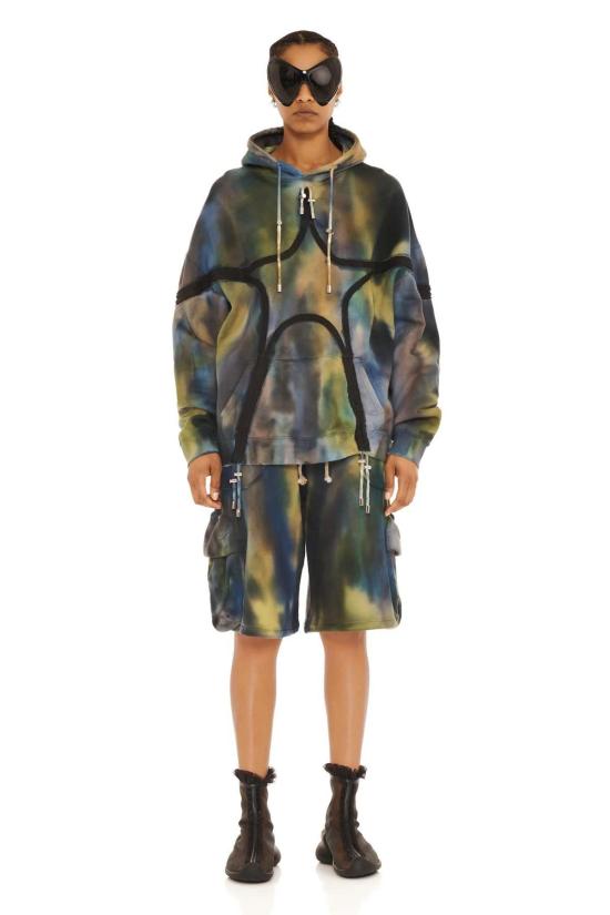  콜리나 스트라다 스웨터 Collina Strada 오로라 스타 후디 - COLLINA STRADA