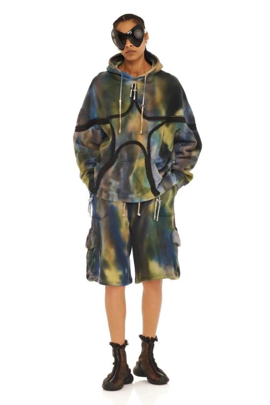  콜리나 스트라다 스웨터 Collina Strada 오로라 스타 후디