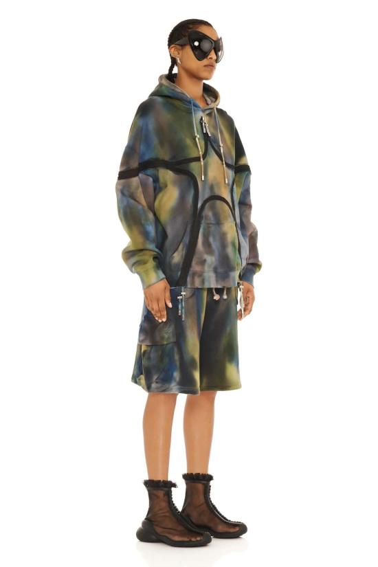  콜리나 스트라다 스웨터 Collina Strada 오로라 스타 후디 - COLLINA STRADA