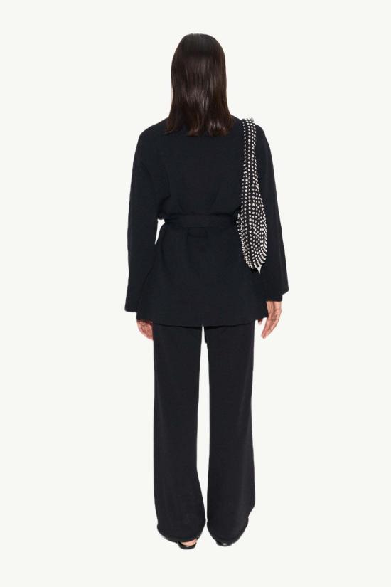  사이먼밀러 가디건 Simon Miller Max 벨티드 니트 카디건 블랙 - SIMONMILLER