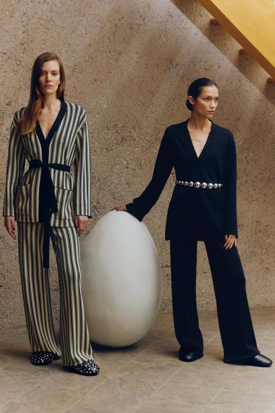  사이먼밀러 가디건 Simon Miller Max 벨티드 니트 카디건 블랙 - SIMONMILLER