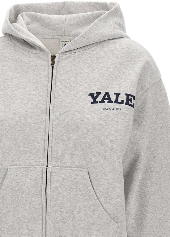 26SS 스포티앤리치 후드 티셔츠 ST088611678GY03HEATHGRAY LICHTGREY - SPORTY & RICH