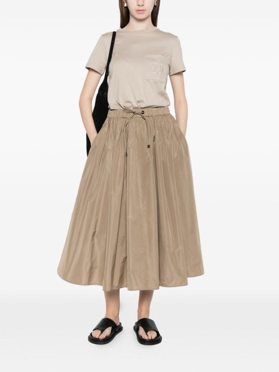 26SS 막스마라 미디 스커트 11101032600 055 Kaki - MAX MARA