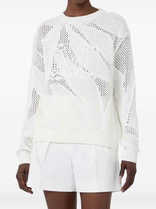 26SS 막스마라 스웨터 11361112600 001 Bianco - MAX MARA