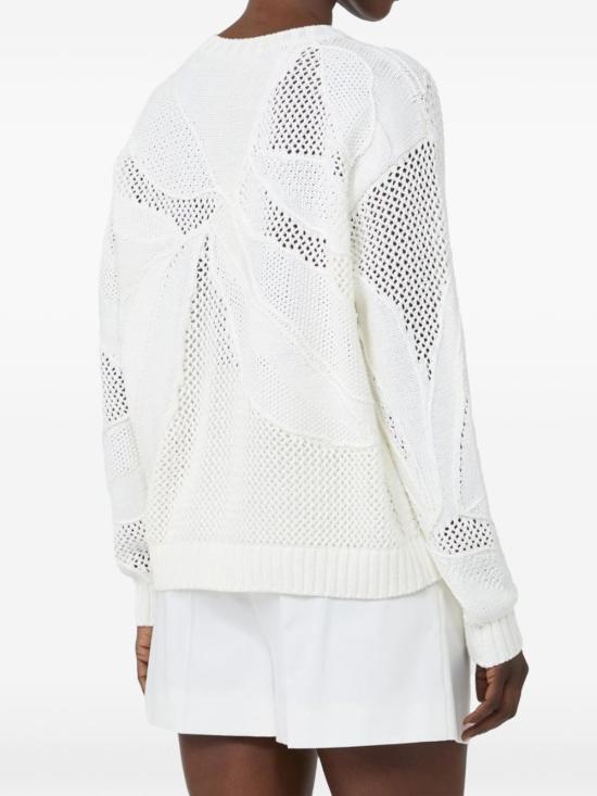 26SS 막스마라 스웨터 11361112600 001 Bianco - MAX MARA