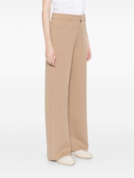 26SS 에스막스마라 스트레이트 팬츠 19781033600 003 Marrone chiaro - 'S MAX MARA