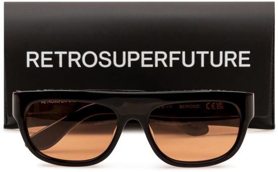 26SS 레트로슈퍼퓨처 선글라스 IAACREFINED BLACK - RETROSUPERFUTURE