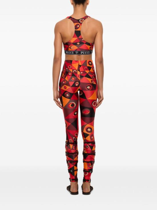 26SS 푸찌 트레이닝 티셔츠 6HTP57 6H865P17 Arancio - PUCCI