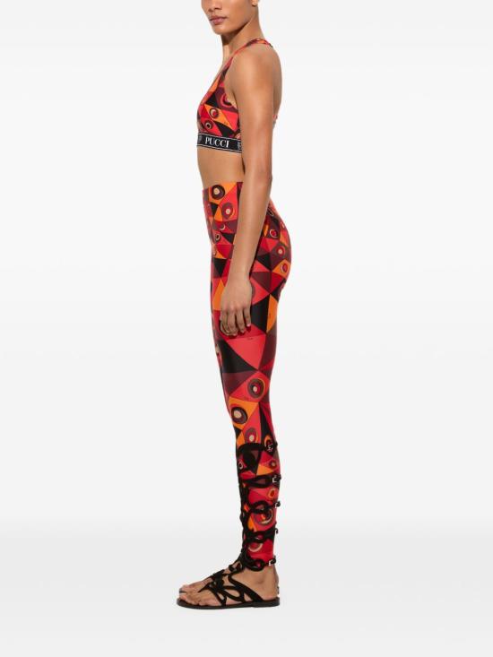 26SS 푸찌 트레이닝 티셔츠 6HTP57 6H865P17 Arancio - PUCCI