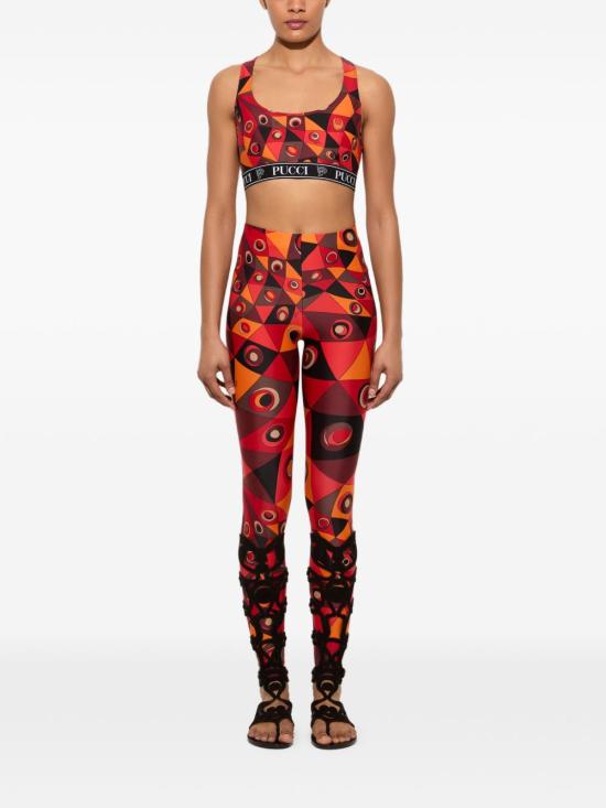 26SS 푸찌 트레이닝 티셔츠 6HTP57 6H865P17 Arancio - PUCCI