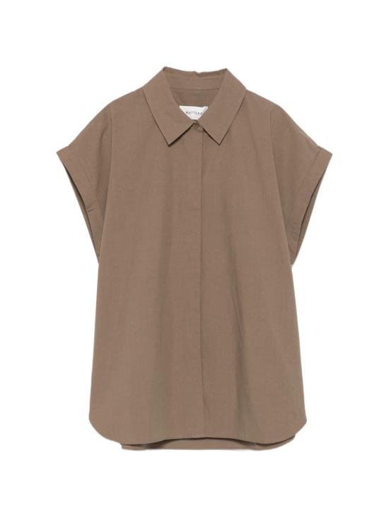 26SS 마토 셔츠 RSLSH BIR Marrone
