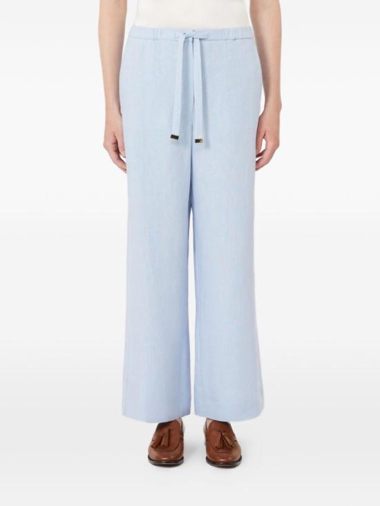 26SS 에스막스마라 스트레이트 팬츠 19131013600 005 Azzurro - 'S MAX MARA
