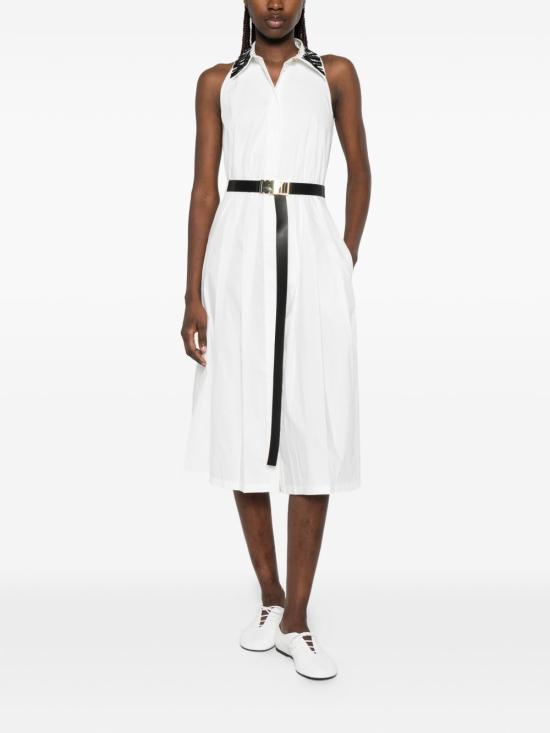 26SS 막스마라 롱 원피스 16221072600 001 Bianco - MAX MARA