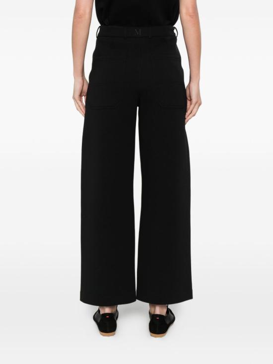 26SS 에스막스마라 스트레이트 팬츠 19781013600 008 Nero - 'S MAX MARA