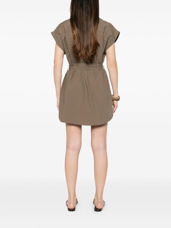 26SS 마토 숏 원피스 MSHDR BIR Marrone - MATTEAU